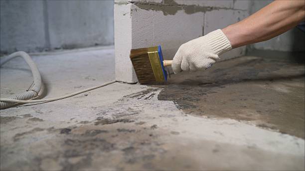SJ Waterproofing Pros Exterior Waterproofing coverage map for Burlington, NJ and surrounding area